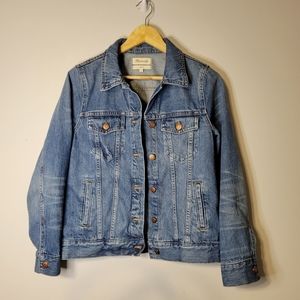 Madewell Classic Jean Jacket with Copper Buttons​​​